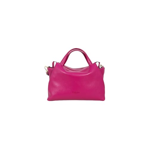 Cheval Firenze Handtasche Algedi Mini, echtes Leder, hergestellt in Italien, fuchsia von Cheval Firenze