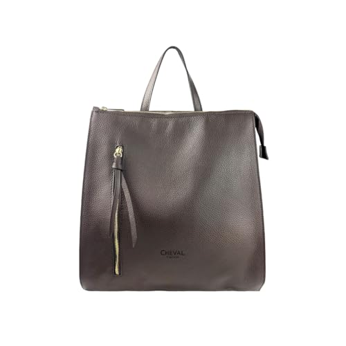 Cheval Firenze Rucksack Susanna, echtes Leder, hergestellt in Italien, dunkelbraun, M Cheval Firenze Rucksack Susanna, echtes Leder, hergestellt in Italien, dunkelbraun, M von Cheval Firenze