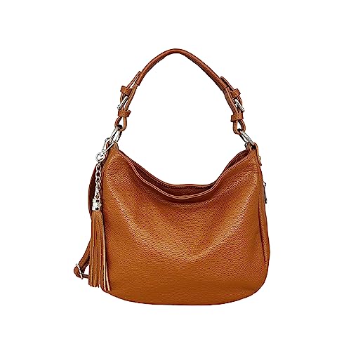 Cheval Firenze Schultertasche Annalisa, echtes Leder, hergestellt in Italien, Leder von Cheval Firenze