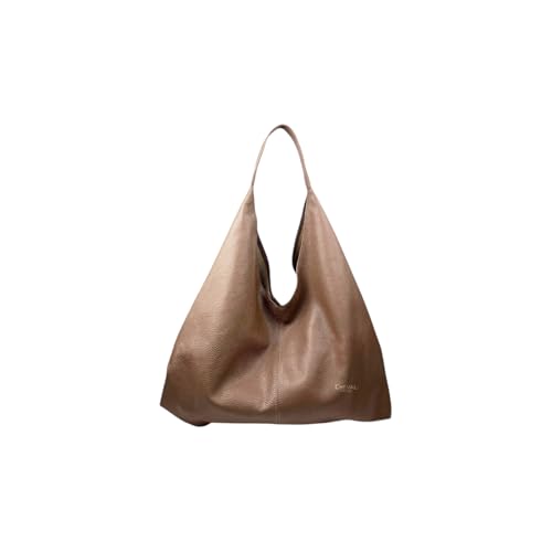 Cheval Firenze Schultertasche Iris, echtes Leder, hergestellt in Italien, Taupe von Cheval Firenze