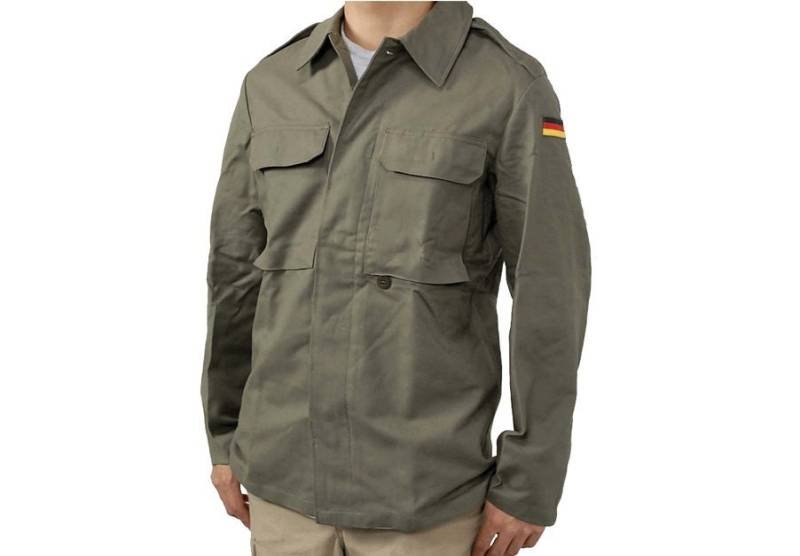 Neue Unveröffentlichte Bundeswehr Feldhemd Oliv Khaki Feldjacke Hellgrün Olivgrün von ChevaldeGuerre