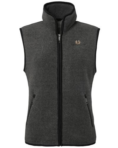 Chevalier Damen Fleeceweste Mainstone Anthrazit 44 von Chevalier