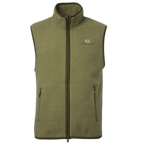 Chevalier - Mainstone Fleece Vest - Fleeceweste Gr L oliv von Chevalier