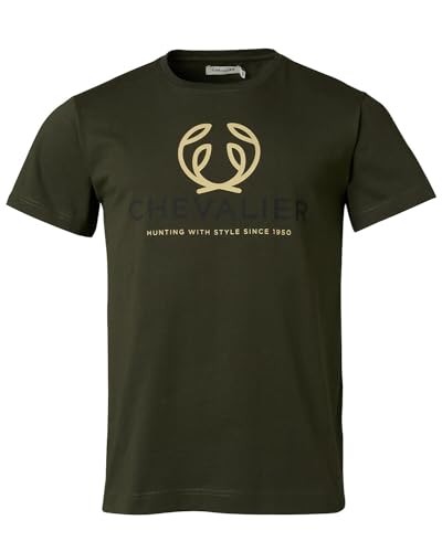 Chevalier T-Shirt Logo Oliv XXL von Chevalier