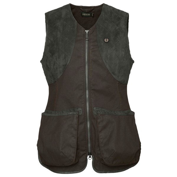 Chevalier - Women's Vintage Dogsport Vest - Softshellweste Gr 38 grau/schwarz von Chevalier