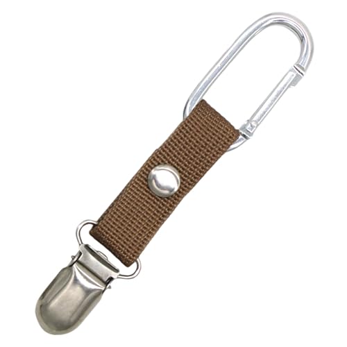 1 Paar Clip Stylish Holder Keeper Multifunktional Caps Handtasche Travel Accessoire Für Reisewanderschalklammer von Chevnzev