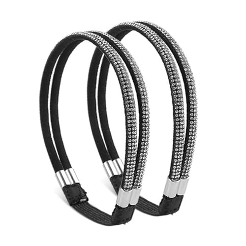 2pcs Verstellbare Elastische Schnürsenkel Für Frauen High Heel Mit Strasssteinen Verschönerte Losen Schuhen Gurte Sandalen Schuhgürtel Schuhhaltergürtel von Chevnzev