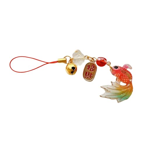 Buntes Fischstar Perlen Telefon Charme Anhänger Handgefertigtes Stabiler Acryl Modezubehör Für Trendige Look Täglich Verwendung von Chevnzev