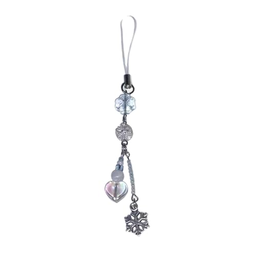 Buntes Perlen Keyrings Anhänger Modische Schneeflockenflügel Schlüsselbund Zubehör Einzigartige Tasche Hängende Dekoration Leichter Anhänger Buntes Perlen Keyrings Anhänger Modische Schneeflockenflügel Schlüsselbund Zubehör Einzigartige Tasche Hängende Dekoration Leichter Anhänger von Chevnzev