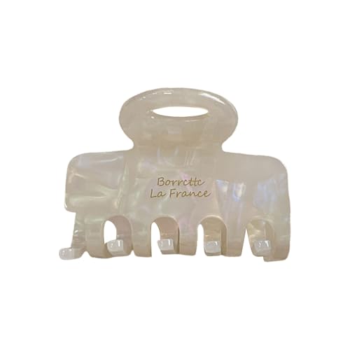 Chevnzev Acrylhaarclip Einfaches Haar Barrette Haarschmuck Clip Stylish Headwear Haardekorationen Geeignet Für Frisuren Styling von Chevnzev