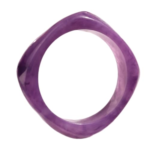 Chevnzev Auffällige Dicke Harzarmband Buntes Geometrisches Quadratisches Armband Moderner Armreifen Elegantes Schmuck Geschenk Für Ihren Farbenfrohen Statement Charme Schmuck von Chevnzev
