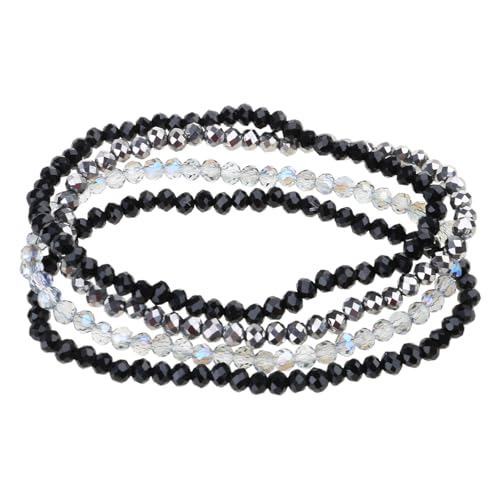 Chevnzev Bunte Perlenarmbänder Elastischer Mehrschicht Mode Schmuck Accessoire Einzigartig von Chevnzev