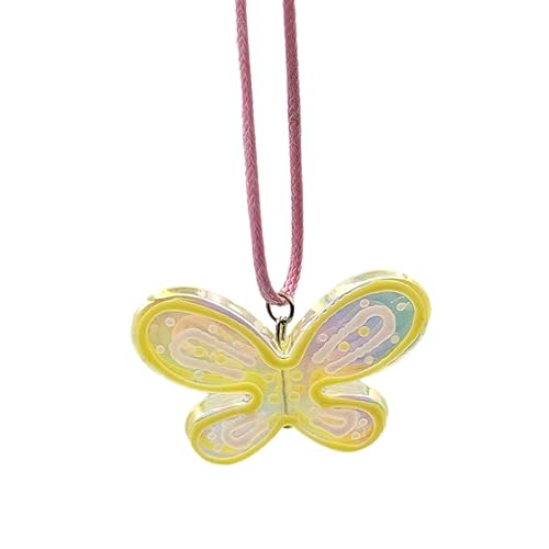 Chevnzev Buntes Schmetterling Anhänger Halskette Eleganter Kragen Halshärkern Mode Seilkette Charm Halskette Halskette Mode Schmuck Chevnzev Buntes Schmetterling Anhänger Halskette Eleganter Kragen Halshärkern Mode Seilkette Charm Halskette Halskette Mode Schmuck von Chevnzev