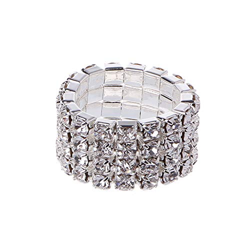Chevnzev Elastischer Modischer Stretchkristall Eingelegtes Fingerringe Einzigartige Verlobungshochzeit Versprechen Knöchel Schmuck Geschenk Chevnzev Elastischer Modischer Stretchkristall Eingelegtes Fingerringe Einzigartige Verlobungshochzeit Versprechen Knöchel Schmuck Geschenk von Chevnzev