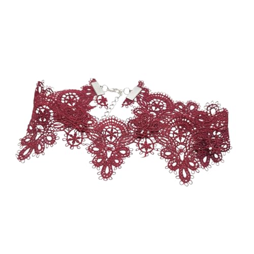 Chevnzev Elegante Spitze Kurzer Halsband Stylish Halskette Weich Bequem Bequeme Robuste Freizeitkleidung Für Stilvolle Damen Frauen Chevnzev Elegante Spitze Kurzer Halsband Stylish Halskette Weich Bequem Bequeme Robuste Freizeitkleidung Für Stilvolle Damen Frauen von Chevnzev