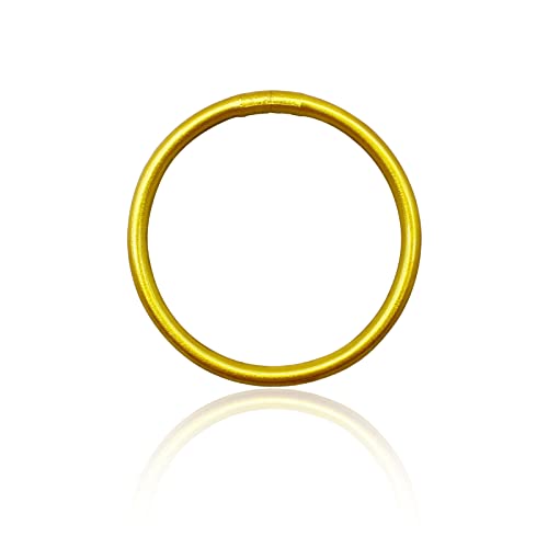 Chevnzev Gold Folie Gefülltes Armband Niedliche Silikon Armbänder Geeignet Für Damen Mädchen Geburtstag Muttertag Braut Hochzeitsfeier Gold Folie Gefülltes Armband von Chevnzev