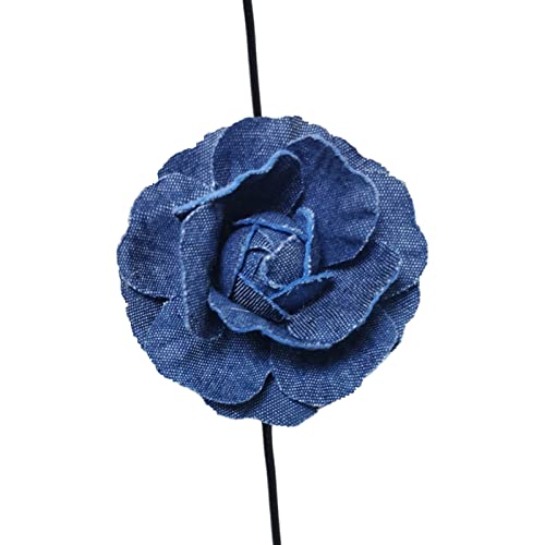 Chevnzev Gothic Elegant Big Rose Blumenkontrolle Kette Halskette Frauen Braut Verstellbarer Halshöhe Mariage Schmuck Accessoires Chevnzev Gothic Elegant Big Rose Blumenkontrolle Kette Halskette Frauen Braut Verstellbarer Halshöhe Mariage Schmuck Accessoires von Chevnzev
