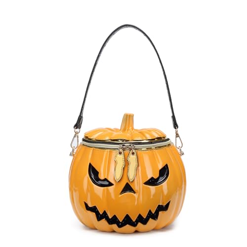 Chevnzev Halloween Geldbörse Und Handtasche Frauen Lustige Crossbody Tasche Neuheit Form Messenger Einkaufs Neuheit Schulter Form Messenger Handtasche Halloween Crossbody von Chevnzev