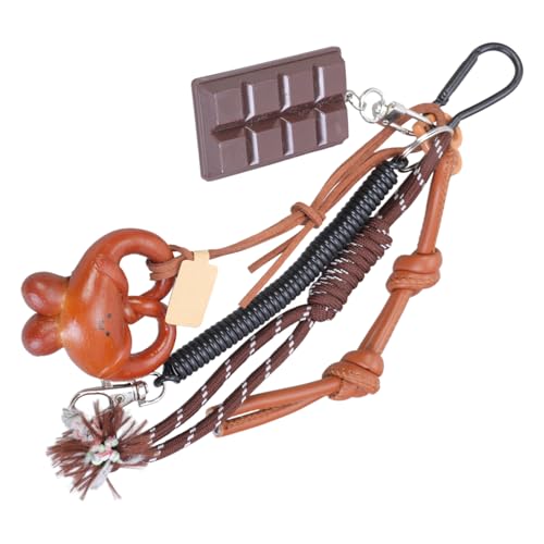 Chevnzev Handgefertigter Alkalischer Brotschlüsselkettenanhänger Stabiler von Chevnzev