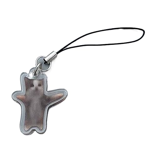 Chevnzev Mobiltelefonkette Studenten Geschenk Lustiger Katzenanhänger Anhänger Lanyard Armband Schlüsselbund Origination Für Autoschlüssel Beutel Rucksäcke Anhänger von Chevnzev