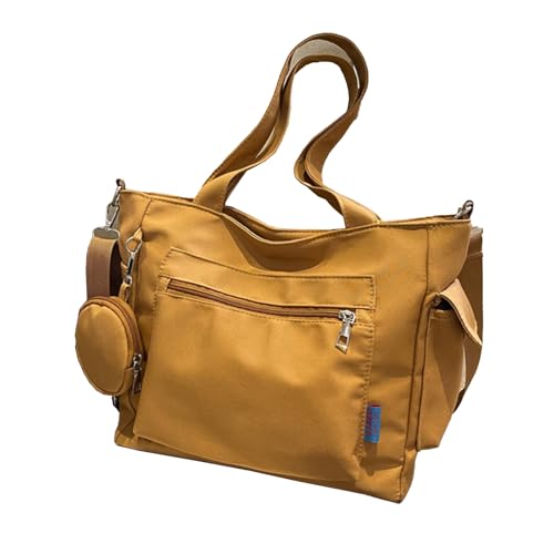 Chevnzev Mode Umhängetasche Mit Geräumiger Innenräume Multi Taschen Oxford Fabric Crossbody Pack Student Books Taschen Große Kapazität Geldbörse von Chevnzev