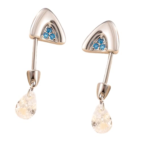 Chevnzev Sprudeln Zirkonkatzen Ohrknochenschmuck Edelstahl Piercing Knorpel Bolzen Körperzubehör Für Frauen Zirkonkatzen Knorpel Piercing von Chevnzev