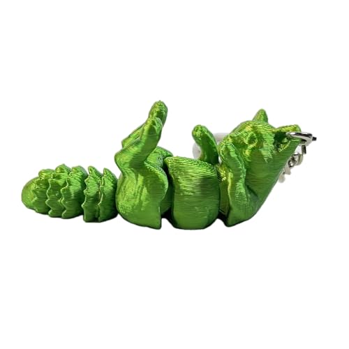 Chevnzev Tragbarer Und Einstellbarer Gedruckter Katzenschlüsselring Für Einen Tierischen Zauber Für Die Personalisierung Jugendtrendy Keychain von Chevnzev