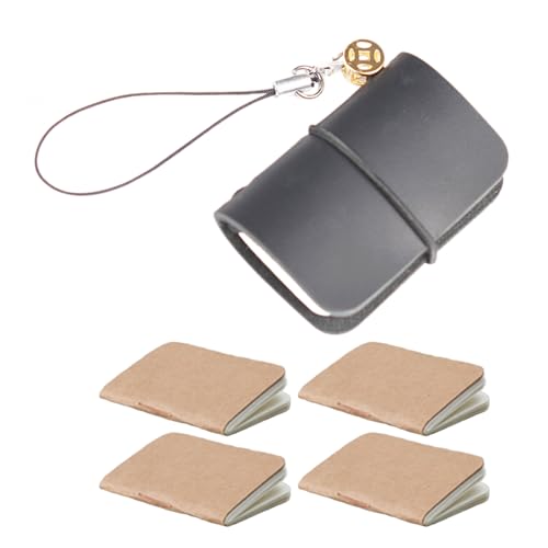 Chevnzev Vielseitiges Leder Pocket Journal Professionelles Leder Taschen Notizbuch Zum Langfristigen Schreiben Und Skizzieren von Chevnzev