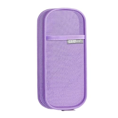 Doppelschichtstifte Hülle Clear Pen Case Große Kapazität Beutel Stift Organisatoren Reisen Make Up Pinselbeutel Transparent Tasche von Chevnzev