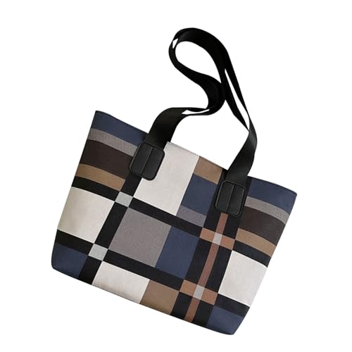 Frauen Tasche Mit Großer Kapazität Schulterplaids Achselhaut PU Leder Handtasche All Matching Achseleinkauf Datierung Große Kapazität Schulter Für Frauen Plaids Handtasche All Matching Achsel von Chevnzev