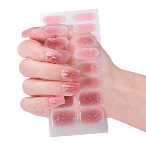 Full Wraps Nails Art Sticker Politische Streifen Selbstklebende Abziehbilder Streifen Polnische Aufkleber Für Frauenklebernagelabziehbilder von Chevnzev