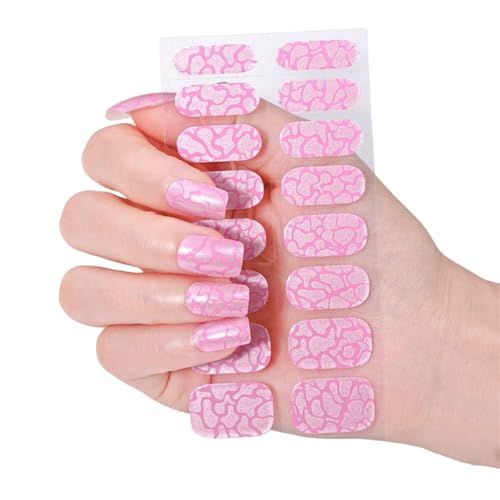 Full Wraps Nails Art Sticker Politische Streifen Selbstklebende Abziehbilder Streifen Polnische Aufkleber Für Frauenklebernagelabziehbilder von Chevnzev