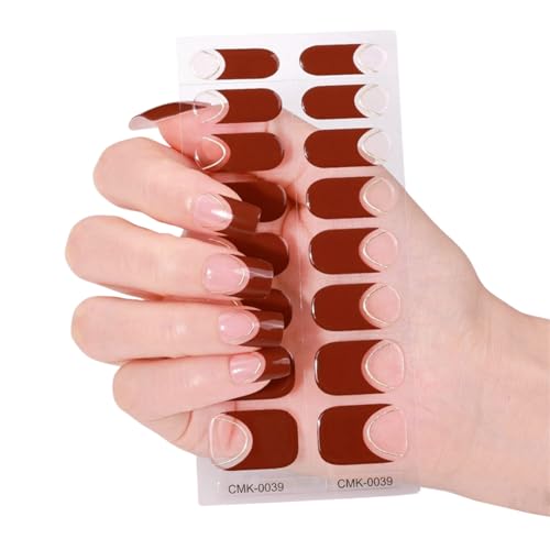 Full Wraps Nails Art Sticker Politische Streifen Selbstklebende Abziehbilder Streifen Polnische Aufkleber Für Frauenklebernagelabziehbilder von Chevnzev