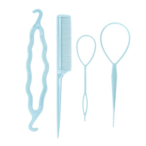 Haarschleife Styling Werkzeug Schwanz Haargeflecht Pferdeschwanz Styling Tool Für Mädchen Frisuren Home Supplies Flechten Rattenschwanzkamm Für Abteilung von Chevnzev