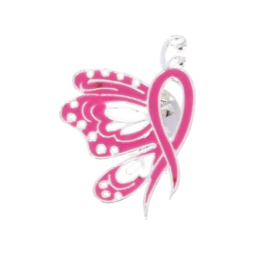 Health Advocacy Ribbon Brosche Mode Sensibilisierte Revers Pin Ornament Mode Accessoire Für Pullover Und Jacken Frauengesundheitsabzeichen von Chevnzev