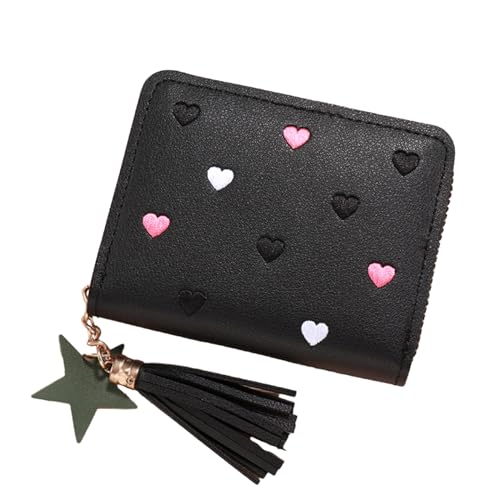 Kleine Münzgrundstücksqualität PU Kartenhalter Tragbar Und Sicher Müssen Zum Einkaufsreisen Und Arbeit Frauen Brieftaschen Leder von Chevnzev