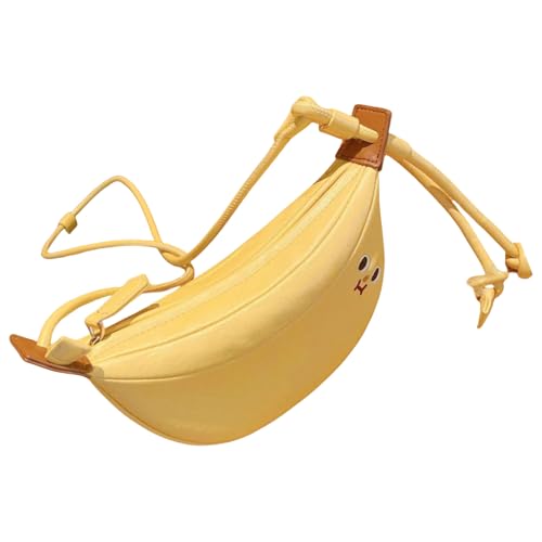 Stilvolle Crossbody Tasche Für Frauen Und Mädchen In Bananenformögen Umhängetaschen PU Ledertasche Für Einkäufe Und Reisen Freizeitreisen Tasche Stilvolle Crossbody Tasche Für Frauen Und Mädchen In Bananenformögen Umhängetaschen PU Ledertasche Für Einkäufe Und Reisen Freizeitreisen Tasche von Chevnzev