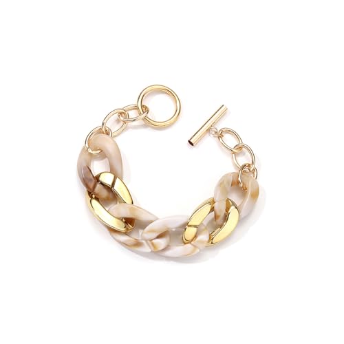Stylish Harzkette Armreifen Handgefertigtes Süßigkeiten Farbarmband Mode Armband Handgefertigtes Partyschmuck Für Frauen Mädchen Zwei Farbarmband von Chevnzev