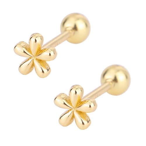 Wunderschön Detaillierte Blumenebenen Ohrringe Die Einen Sicheren Fit Snd Bieten Der Ihren Stil Mit Einem Subtilen Eleganten Ohrzubehör Verbessert von Chevnzev