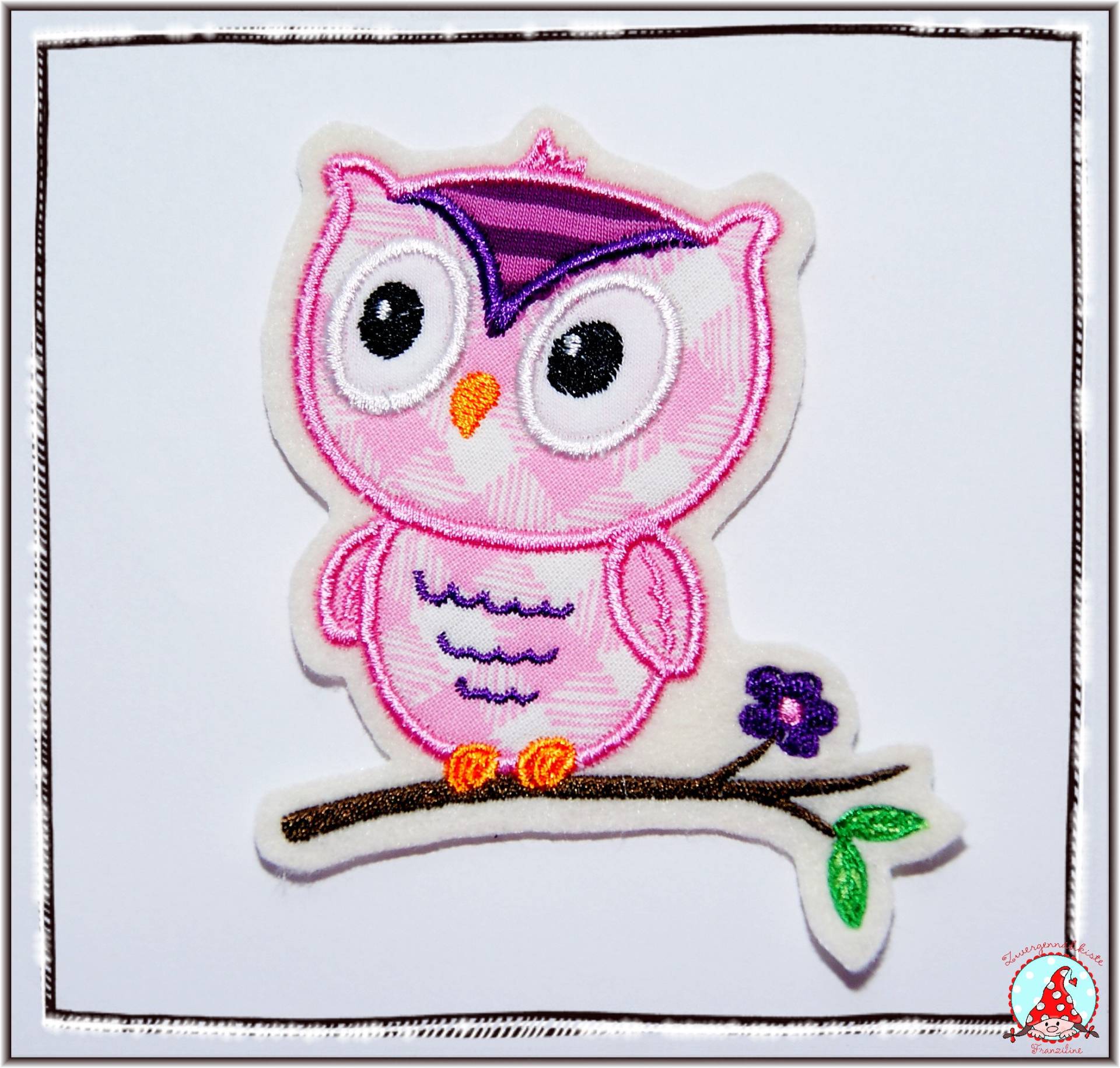 Aufnäher Baby Eule Applikation Aufbügler Flicken von CheyennenShop