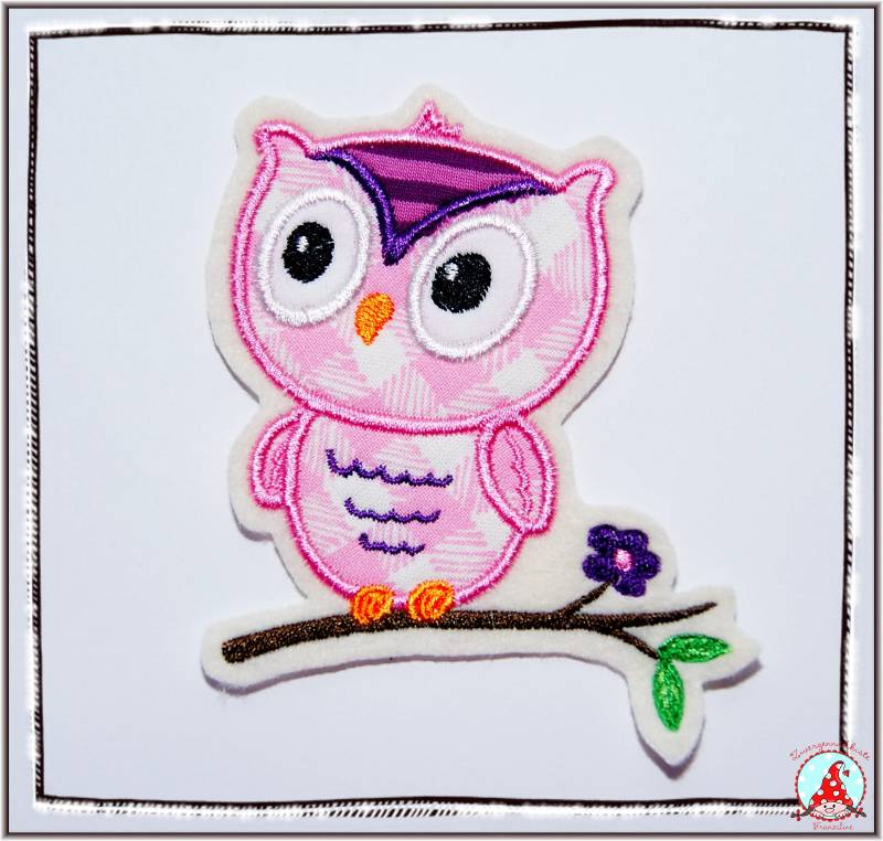 Aufnäher Baby Eule Applikation Aufbügler Flicken von CheyennenShop