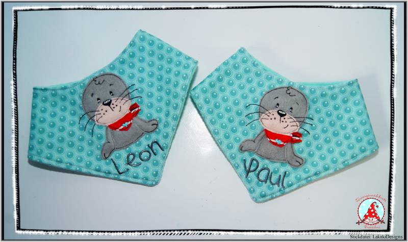 Baby Halstuch Mit Name Motiv & Wunschfarbe Dreieckstuch Tuch Babyhalstuch von CheyennenShop