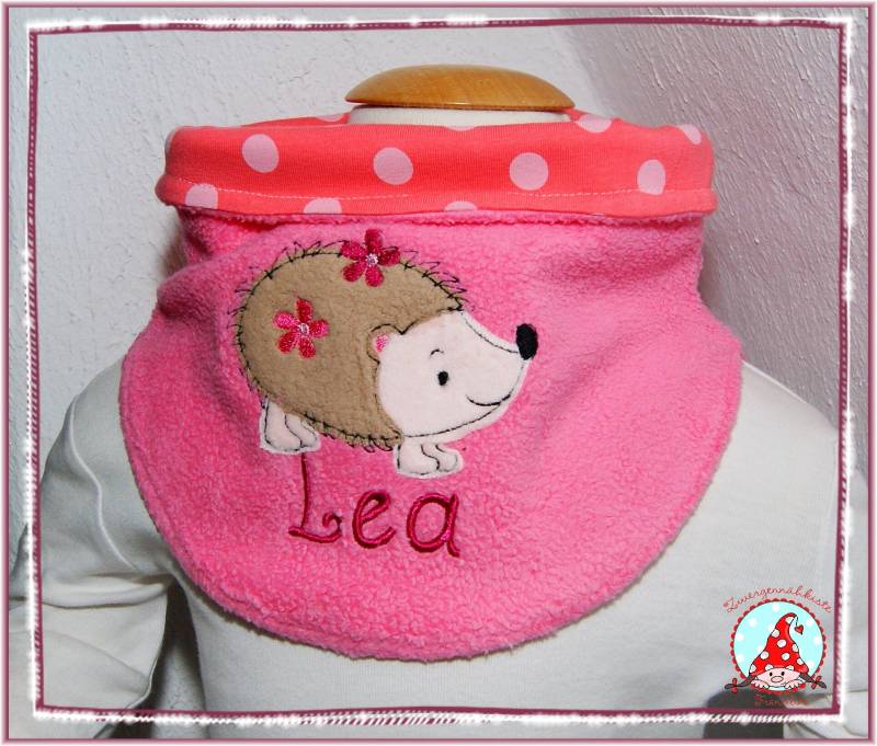 Kinder Halssocke Mit Name & Motiv Loop Schal Tuch Halstuch Schlupfschal Rundschal von CheyennenShop