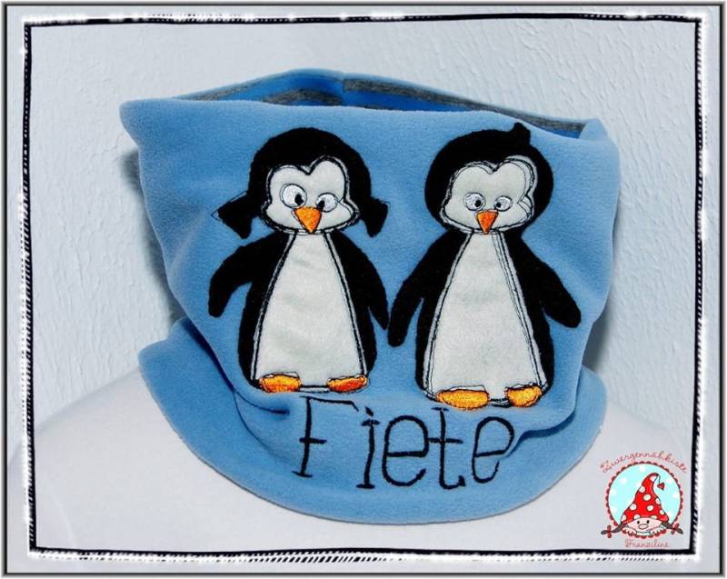 Schlupfschal Kinder Loop Mit Name & Motiv Rundschal Schlauchschal Loopschal von CheyennenShop