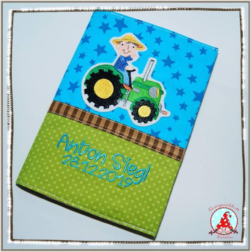 U-Hefthülle Mit Namen & Wunschfarbe Junge Mädchen Hausaufgabenhefthülle von CheyennenShop