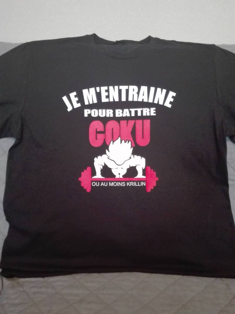 Kinder-T-Shirt „Ich Trainiere, Um Goku Zu Besiegen" von ChezKana31