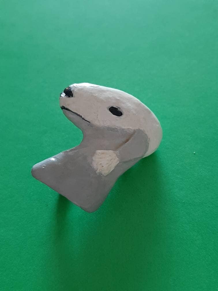 Vintage Brosche Eines Bedlington Terrier, Bedlington, Hundebrosche Vintage Brosche Eines Bedlington Terrier, Bedlington, Hundebrosche von ChezjackieTreasures