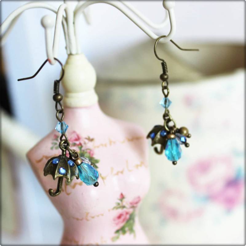 Boucles D'oreille "Parapluie" von Chezlapetitesouris