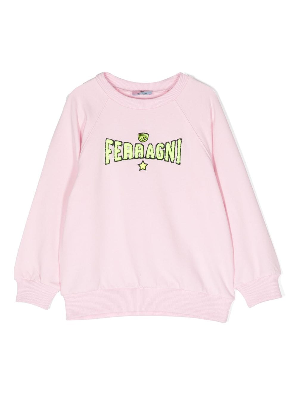 Chiara Ferragni Kids Sweatshirt mit Logo-Stickerei - Rosa von Chiara Ferragni Kids