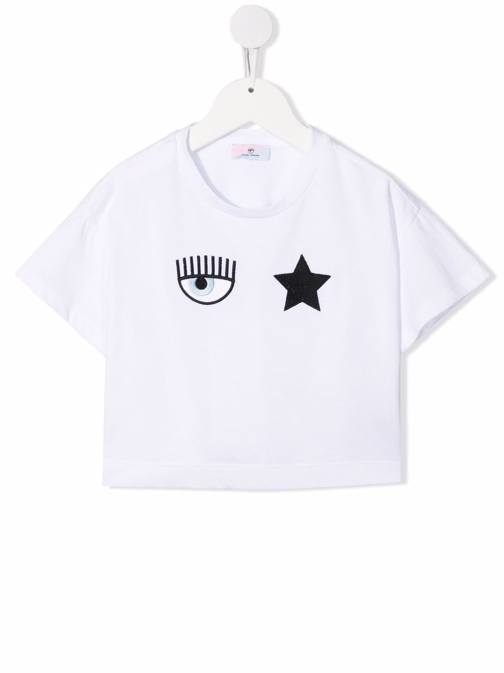 Chiara Ferragni Kids T-Shirt mit Logo-Print - Weiß von Chiara Ferragni Kids